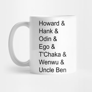 Marvelous Fathers - Dark Text Mug